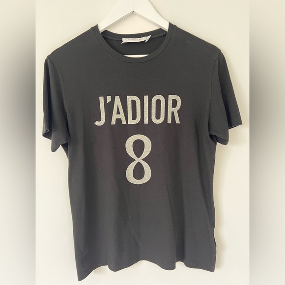 Dior Tops - Dior J’Adior 8 T-Shirt Size S Black